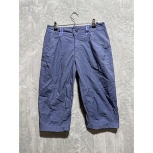 Patagonia Rock Pants Half Shorts Women's Size 28‎ Adjustable Purple Slim Trim